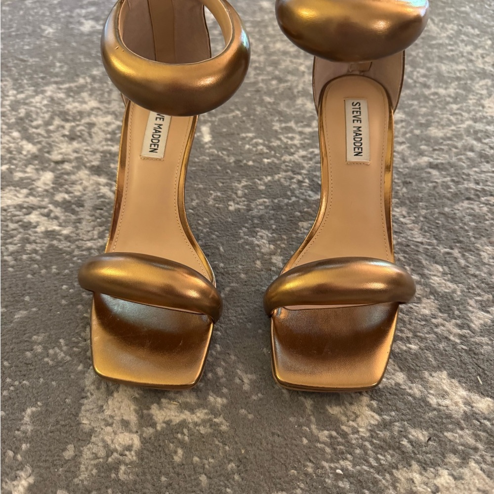 Steve Madden Women's Metallic Heels 7.5